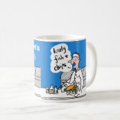 Fisch und Chips zu personalisieren. Kaffeetasse (VorderseiteRechts)
