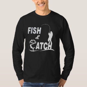 Fisch und Fang Outdoor Sport Hobby und Freizeit T-Shirt