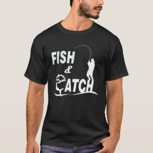 Fisch und Fang Outdoor Sport Hobby und Freizeit T-Shirt