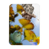 Fisch und Fee Magnet (Vertikal)