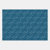 Fisch- und Fischwackelpapierblätter Geschenkpapier Set (Vorderseite 3)