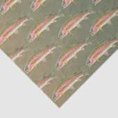 Fisch- und Gewebpapier für Regenbogenforellen Seidenpapier (Ausschnitt)