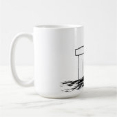 Fisch und Katze Kaffeetasse (Links)