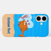 Fisch und Köder in der Liebe Case-Mate iPhone Fall Case-Mate iPhone Hülle (Rückseite (Horizontal))