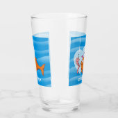Fisch und Köder in Liebe Glas (Rechts)