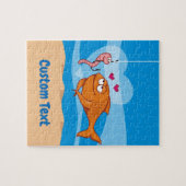 Fisch und Köder in Liebe Jigsaw Puzzle (Horizontal)