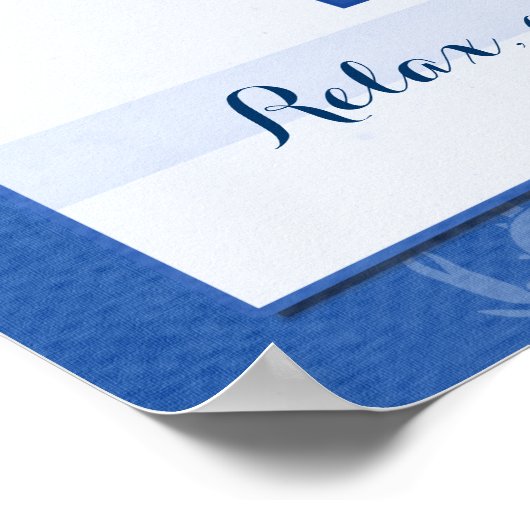 Fisch und Meeresfrüchte Poster (Ecke)