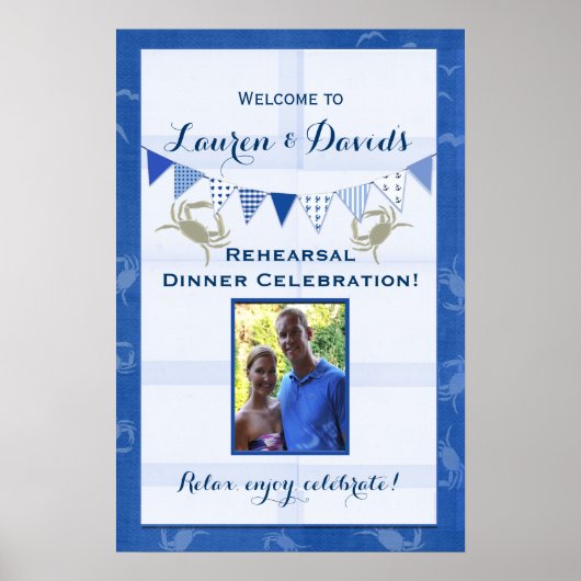 Fisch und Meeresfrüchte Poster (Vorne)