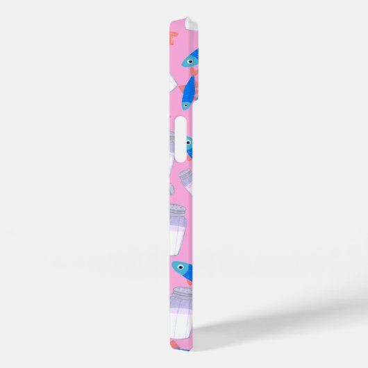 Fisch und Salz Case-Mate iPhone Hülle (Rückseite / Rechts)