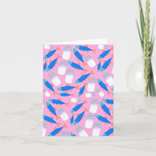 Fisch und Salz Karte (Vorderseite)