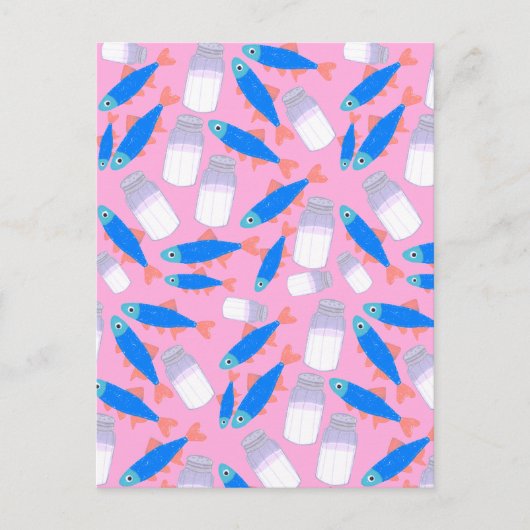 Fisch und Salz Postkarte (Vorderseite)