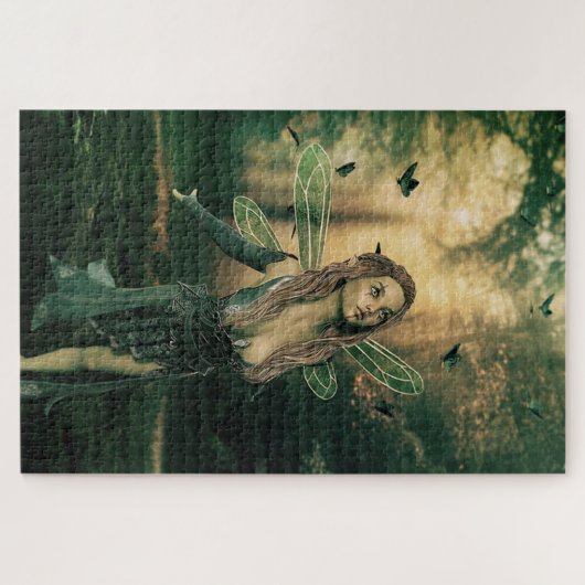 Fisch und Schmetterlinge Puzzle (Horizontal)