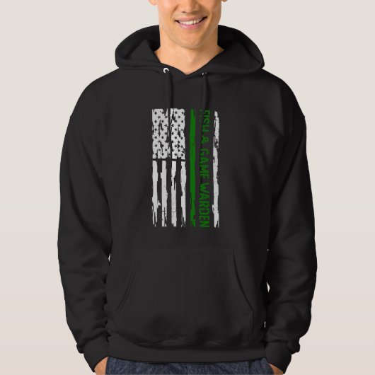Fisch- und Spielwarte Hoodie (Vorderseite)