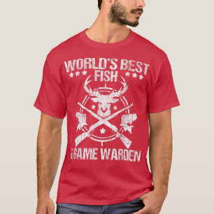 Fisch- und SpielwarteErhaltung der wild lebenden T T-Shirt