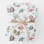 Fisch unter Meer Geschenkpapier Set (Beispiel)
