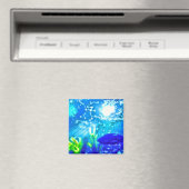 Fisch unter Meer Magnet (In Situ (Geschirrspüler))