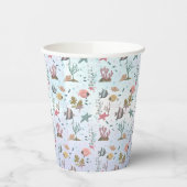 Fisch unter Meer Pappbecher (Links)