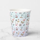 Fisch unter Meer Pappbecher (Rechts)