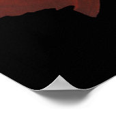 Fisch - Veiltail Goldfish - Carassius auratus Poster (Ecke)