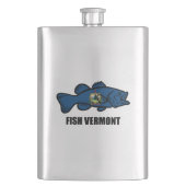 Fisch Vermont Flachmann (Vorderseite)