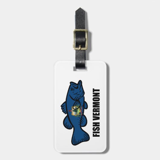 Fisch Vermont Gepäckanhänger (Vorderseite vertikal)