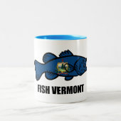 Fisch Vermont Zweifarbige Tasse (Mittel)
