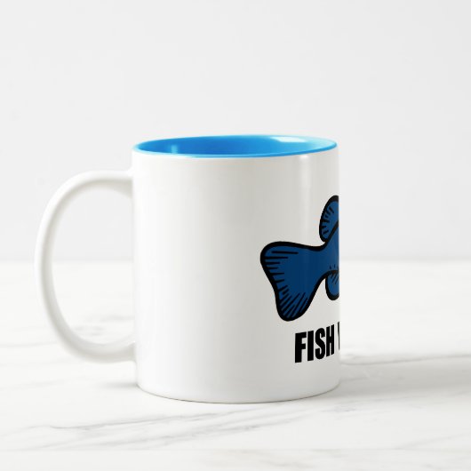 Fisch Vermont Zweifarbige Tasse (Links)