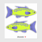 Fisch Vinyl Sticker (Blatt)
