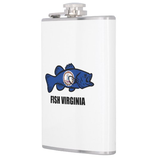 Fisch Virginia Flachmann (Links)