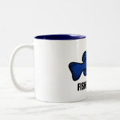 Fisch Virginia Zweifarbige Tasse (Links)