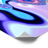 Fisch-Visions-Plakat Poster (Ecke)
