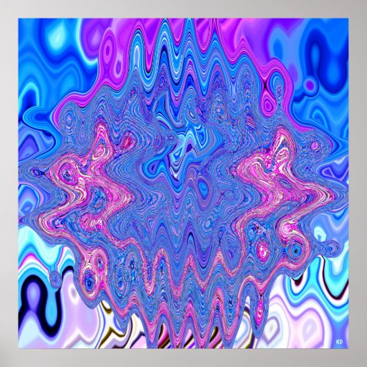 Fisch-Visions-Plakat Poster (Vorne)