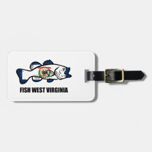 Fisch West Virginia Gepäckanhänger