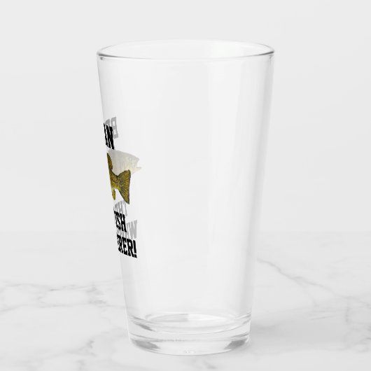 Fisch Whisperer Smallmouth Bass Fischen Männer Glas (Links)