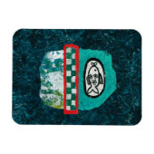 Fisch wird Kühlschrank Magnet vermarkten (Horizontal)