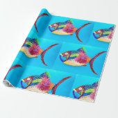Fisch-Wrapping-Papier Geschenkpapier (Ungerollt)