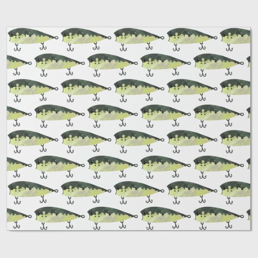 Fisch-Wrapping-Papier Geschenkpapier (Flach)