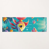 Fisch Yogamatte (Vorderseite (Horizontal))