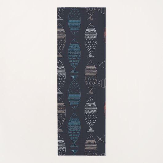 Fisch Yogamatte (Vorderseite)