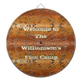 Fisch-Zeltklumpen Dartscheibe (vorne)