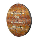 Fisch-Zeltklumpen Dartscheibe (Vorderseite rechts)