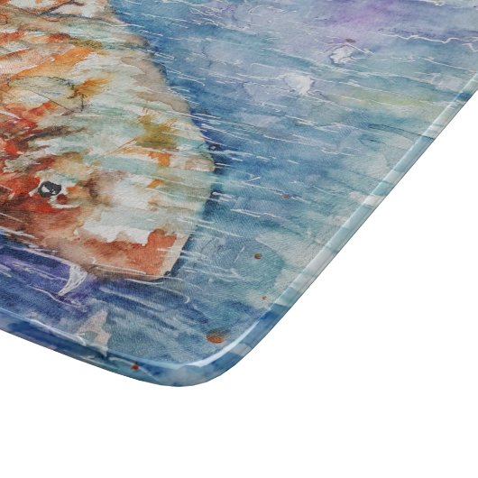 Fisch-Zerlegungsausschuss Schneidebrett (Ecke)