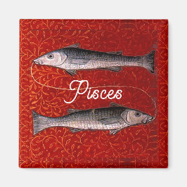 Fisch Zodiac-Geburt Party Magnet