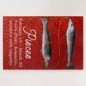 Fisch Zodiac-Geburt Party Puzzle (Horizontal)