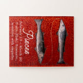 Fisch Zodiac-Geburt Party Puzzle (Horizontal)