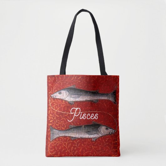 Fisch Zodiac-Geburt Party Tasche (Vorderseite)