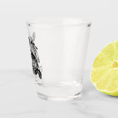 Fisch Zodiakglas Schnapsglas (Rechts)