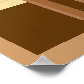 Fisch zum Abendessen als Poster (Ecke)