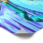 Fisch zum Abendessen Poster (Ecke)