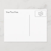 Fischart "Gone Fishing" Postkarte (Rückseite)